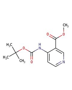 Astatech METHYL 4-((TERT-BUTOXYCARBONYL)AMINO)NICOTINATE; 1G; Purity 97%; MDL-MFCD19689618